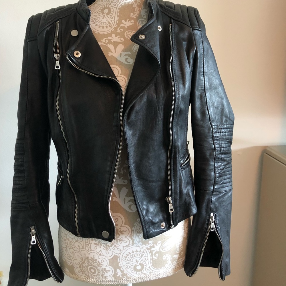 Leather Black jacket